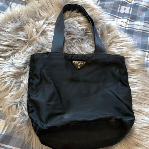 Prada Handbags - Prada Nylon Tote Bag